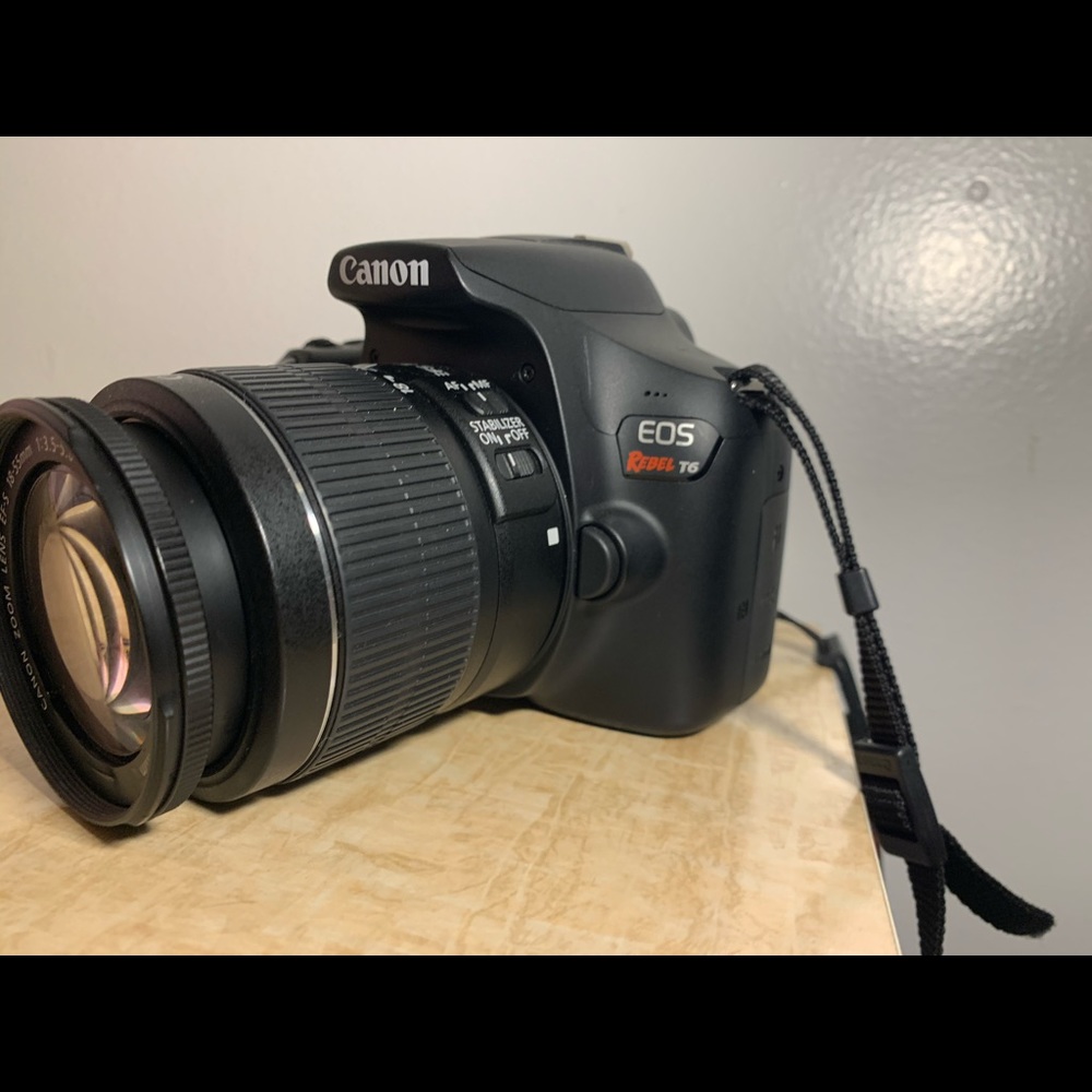 Canon Rebel EOS Rebel T6